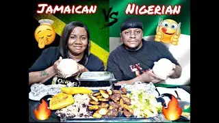 African Food vs Jamaican Food | International Mukbang w/ Tone and Ree Show | 2 for 1