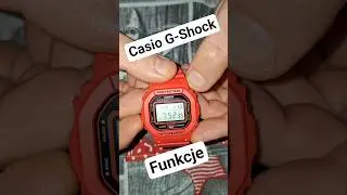 Casio G-Shock DW-5600EP funkcje #casio #casiogshock #gshock #zegareknareke #zegarek