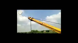 Installation of mini crane machine || #shorts #viral
