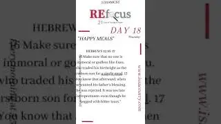 HAPPY MEALS | Day 18