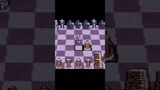♟️Battle Chess - King vs. Bishop - Fight - C64 #chess #battlechess #c64