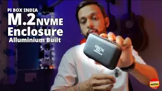 Pi Box India NVME Encloser Setup | NVME External Case | Type C #setup