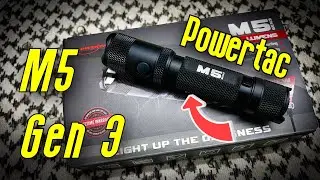 Более подробный обзор фонарика Powertac M5 GEN3