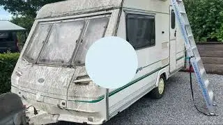 Caravan, Motorhome and RV Roof Cleaning Ladder