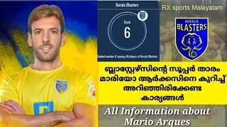 Kerala Blasters New Foreign Player  Mario Arques | All Football  Information about Mario Arques |