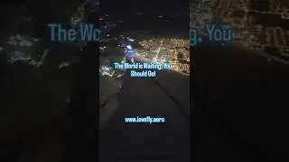 Seeing the World From Above at Night #fearofflying #anxiety #motivation #aviation #turbulence
