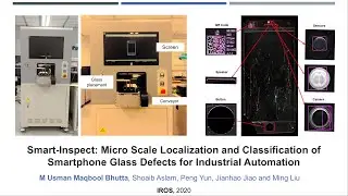 IROS 2020 Talk: Smart-Inspect - smartphone glass inspection