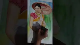 #drawingtutorial #watercolor 😃 😉 #kalpana artwork