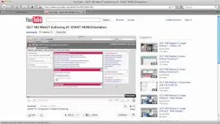 OLIT 483 WebCT Authoring Introductory: YouTube Refresher