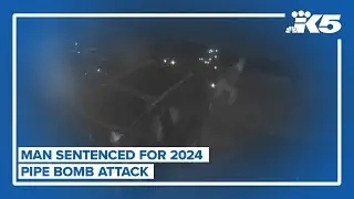 Man sentenced to 5 years in prison for pipe bomb attack