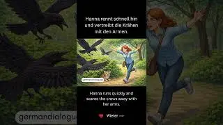 🇩🇪 Cute German Story for Beginners 🐾 | Hanna & Leo | A2 Listening Practice