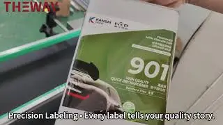 Smart Future &middot; Precision Labeling - Automated Solution for Lubricant Drums