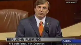 Congressman Fleming discusses House Resolution 615