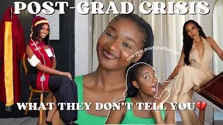 The post graduate crisis - career, friendship, next steps, & everything they don&rsquo;t tell you💔