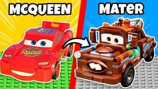 Unboxing EVERY DISNEY CARS Character in LEGO...