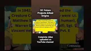 DC Future Projects Origin #dc #comics #origin #dceu #batman #superman #shorts #viral #youtubeshorts