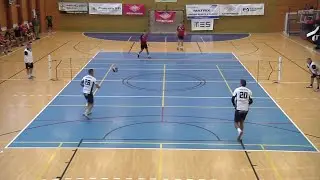 Nohejbalist&eacute; Vset&iacute;na porazili Modřice a maj&iacute; &scaron;anci postoupit do fin&aacute;le