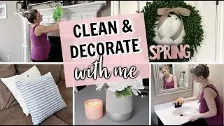CLEAN & DECORATE WITH ME + HOME TOUR 2019 | SPRING CLEANING MOTIVATION | SPRING DECOR IDEAS