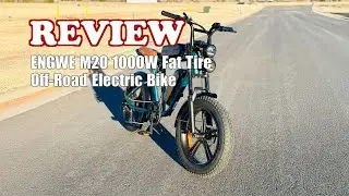 Обзор электровелосипеда ENGWE M20: мопед с широкими шинами мощностью 1000 Вт &mdash; стоит ли он своих ...