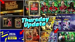 😱 Утечка обновлений за четверг! eFootball 2026! Новая кампания + ежедневное обновление игры + бес...