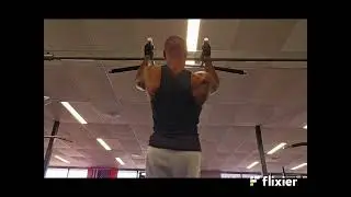 Pullup Cable Machine Body Weight Facing Forward Two Hand Close Grip Pullup