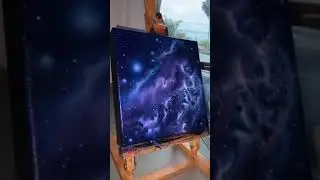 Oil Space Painting ✨