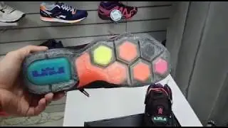 Баскетбольные кроссовки Nike Lebron 12 Black Elite from Lebron James в магазине youmarket.kz