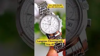 ĐỒNG HỒ #LONGINES THE SAINT-IMIER CHRONOGRAPH L2.752.4.72.6 L27524726  #donghothuysy #dongholongines