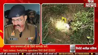 Hapur kapoorpur police की चैकिंग के दौरान बदमाश से हुई मुठभेड़,50 हजार इनामी बदमाश हुआ ढे़र।upnews।