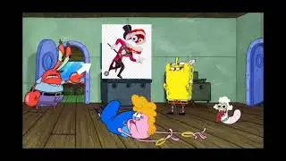 Suara mr crabs(tuan krab) mirip caine di TADC