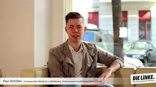 Paul Schl&uuml;ter, Direktkandidat f&uuml;r den Pankower Wahlkreis 4 &uuml;ber Kinder und Jugendpolitik