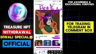 Treasure Fun Blockchain Launch 🥳 treasure fun withdrawal | treasure nft latest update