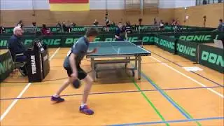Niclas REINDL vs. Karl ZIMMERMANN I DTTB Top 12 Sch&uuml;ler 2018