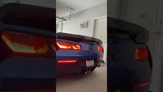 Сравнение выхлопной системы C7 Z06 в стандартной комплектации и системы Borla ATAK Axle-Back. #c7...