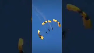 US Army @usarmygoldenknights #airshow #cleveland