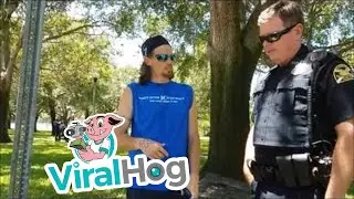 Activists Approach Fishermen - After Police Arrive || ViralHog