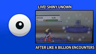 371 - LIVE! Shiny Unown After Over 40,000 REs!!