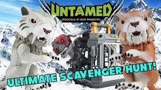 Ultimate UNTAMED FINGERLINGS SABERTOOTH TIGER Scavenger Hunt! with WowWee Toys & Fingerlings Hugs