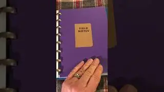 William Hannah A5 notebook as Bullet Journal