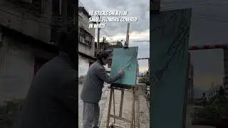 Using a Tree Branch to Make Art