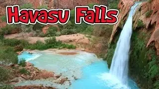Hiking Havasupai Falls and Mooney Waterfalls Trails Grand Canyon