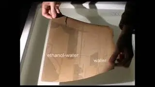 Pre-wetting with ethanol-water mixture