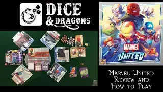 Dice and Dragons   Marvel United Review and How to Play
