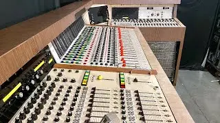 Tour Of A&M Studio A Console Used From 1969-1975