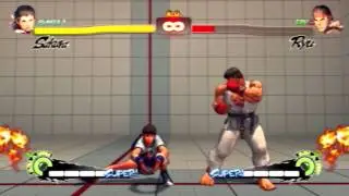 SSFIV AE 2012 - Sakura Fireball Vortex