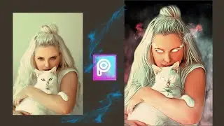 QUICK & EASY PICSART TUTORIAL GLOWING EYE/SMOKE EYE EFFECTS