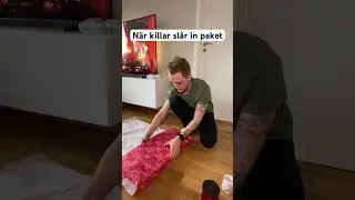 &Auml;r ni bra p&aring; att sl&aring; in paket? 🎁 #winsentw #relaterbart #humor #jul #paket