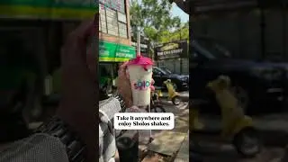 the creamy delight of Sholos shakes #SholosShake #OnTheGoDrink #SipSipHurray #MilkshakeLovers