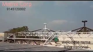MS fabrication for tensile membrane structure