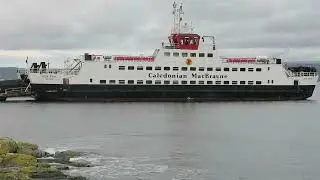 MV Loch Fyne Calmac ferry at Lochranza Isle of Arran@davetheraverovingtherock